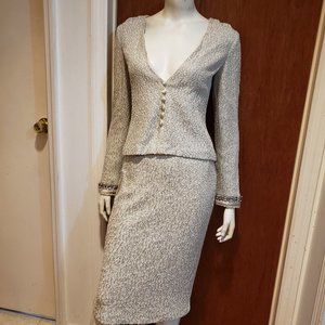 NWT St. John Evening Two-Piece Suit Size 4